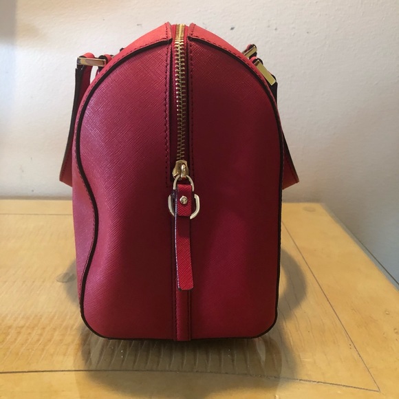 Red Kate Spade Handbag with Shoulder Strap - Picture 3 of 7